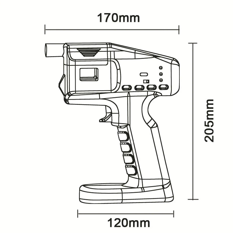 Pistola profesional de aromas y burbujas para cócteles – Kit completo