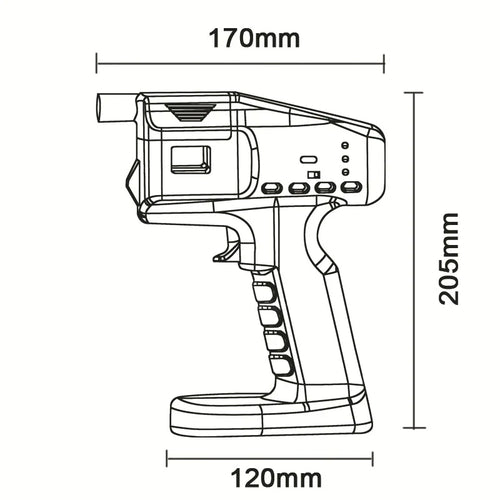 Pistola profesional de aromas y burbujas para cócteles – Kit completo